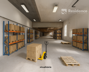 Na predaj výrobný a skladový objekt (1 150 m²), Lisková
