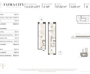 3-izbový mezonet v projekte Tatra City Residence – centrum Liptovského Mikuláša