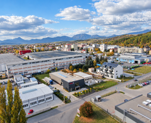 MODERNÝ SKLADOVÝ AREÁL S SHOWROOMOM A ADMINISTRATÍVOU | 743 m² | POZEMOK 2 679 m²