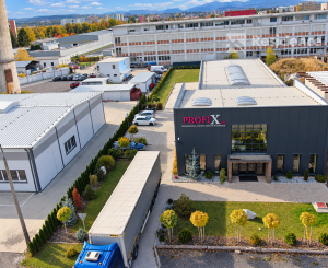 MODERNÝ SKLADOVÝ AREÁL S SHOWROOMOM A ADMINISTRATÍVOU | 743 m² | POZEMOK 2 679 m²