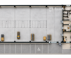 MODERNÝ SKLADOVÝ AREÁL S SHOWROOMOM A ADMINISTRATÍVOU | 743 m² | POZEMOK 2 679 m²