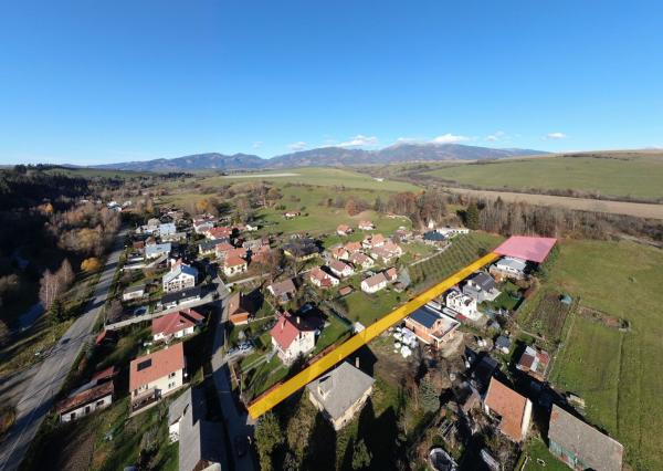 Stavebný pozemok s pekným výhľadom na predaj, Liptovský Mikuláš