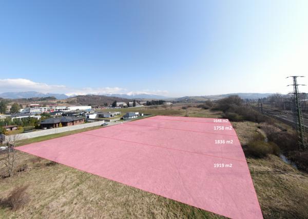 Stavebné pozemky na predaj, Liptovský Mikuláš časť Ondrašová