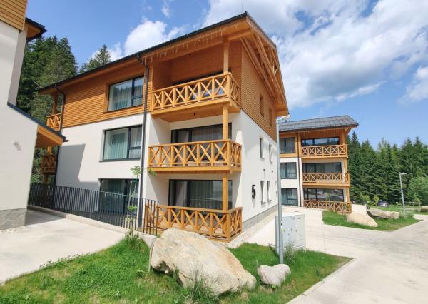 Predaj zariadeného apartmánu – 55 m² – Rezort Lúčky, Demänovská dolina