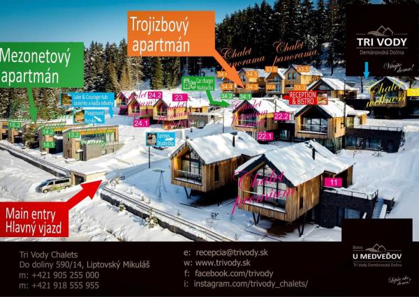 Na predaj   posledný voľný 3-izbový apartmán v rezorte Tri Vody