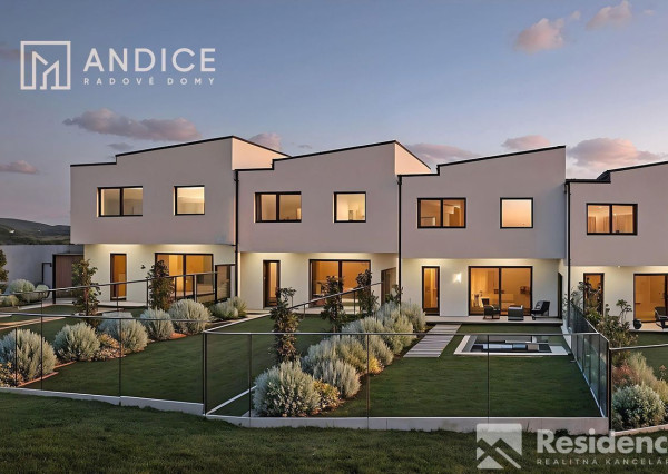 Nové radové domy v Andiciach - Liptovský Mikuláš 