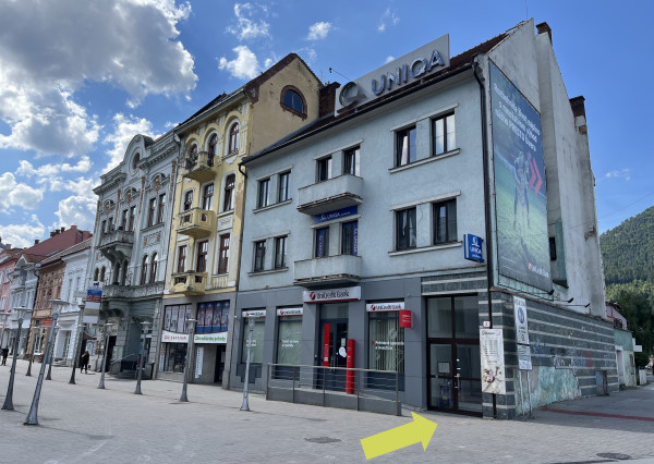 Komerčné priestory v pešej zóne – Mostová, Ružomberok