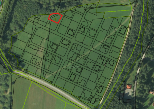 Na predaj stavebný pozemok s výmerou 722 m² – Jamník, Liptov