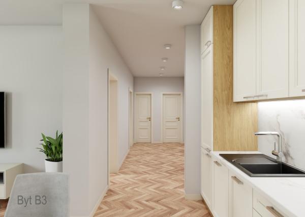 Nové štýlové 3 izbové byty v centre mesta, Liptovský Mikuláš