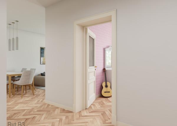 Nové štýlové 3 izbové byty v centre mesta, Liptovský Mikuláš