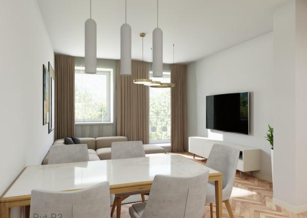 Nové štýlové 3 izbové byty v centre mesta, Liptovský Mikuláš