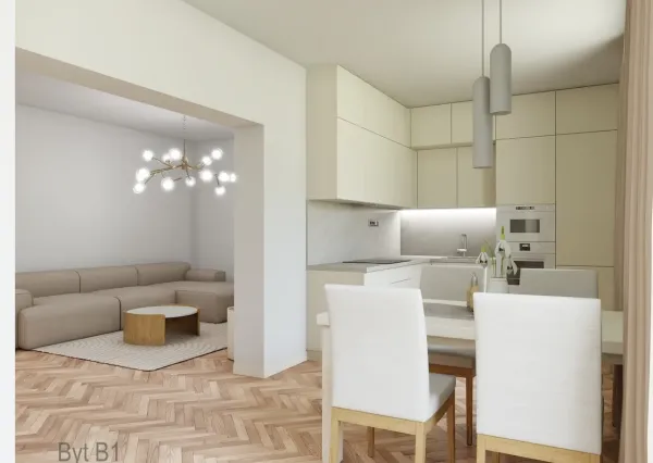 Nové štýlové 2 izbové byty v centre mesta, Liptovský Mikuláš