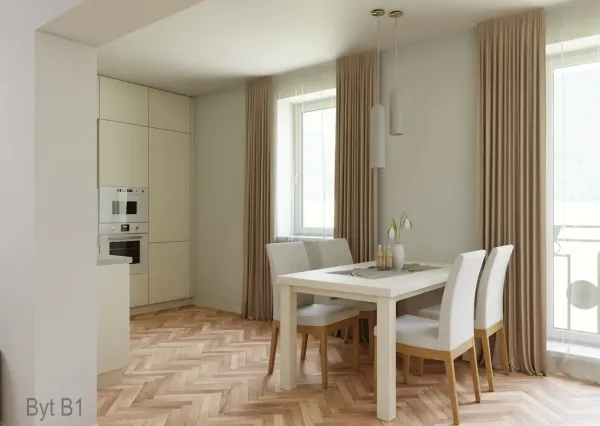 Nové štýlové 2 izbové byty v centre mesta, Liptovský Mikuláš