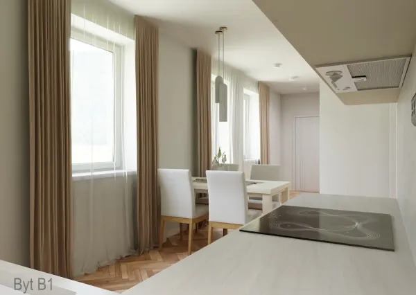 Nové štýlové 2 izbové byty v centre mesta, Liptovský Mikuláš