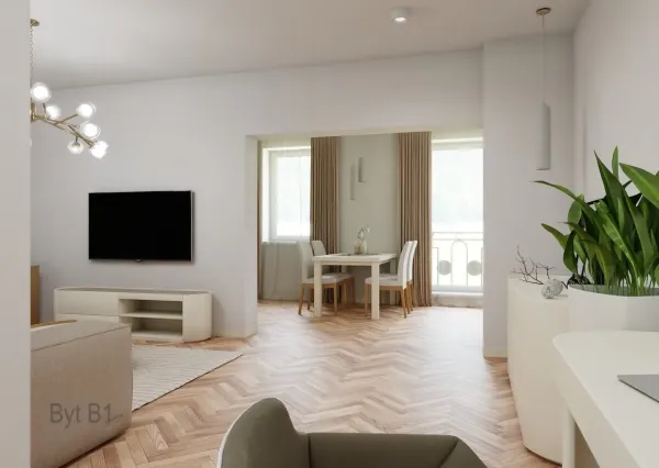 Nové štýlové 2 izbové byty v centre mesta, Liptovský Mikuláš