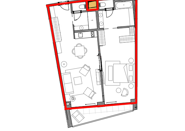 Luxusný jednospálňový apartmán s vlastným parkovacím miestom na predaj, Jasná - Demänovská dolina