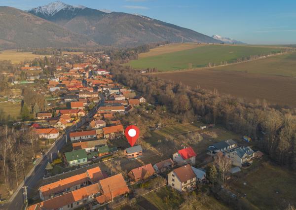 Rodinný dom v hrubej stavbe s pozemkom 2 152 m² Žiar/Liptov