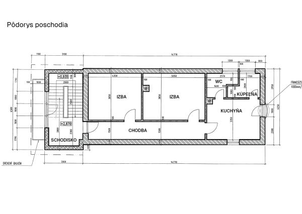 Rodinný dom s dvomi bytmi – Hubová, okres Ružomberok