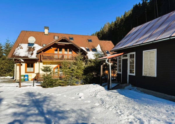 Krásny penzión v Demänovskej doline s veľkým pozemkom