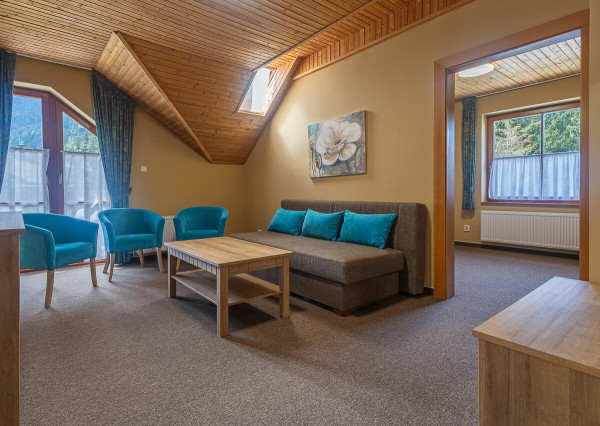 Krásny penzión v Demänovskej doline s veľkým pozemkom