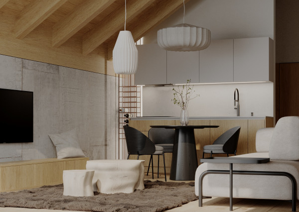 Horský apartmán v projekte Montis