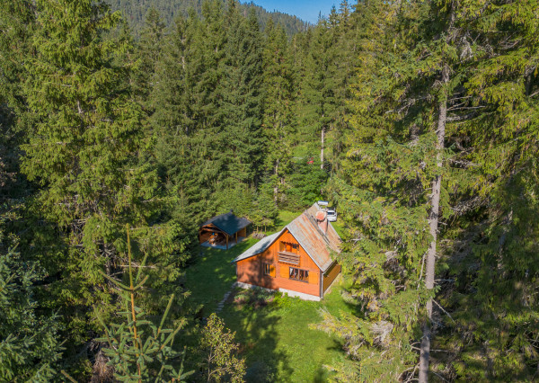 Drevenica uprostred lesa – pokoj v Liptovskom Jáne