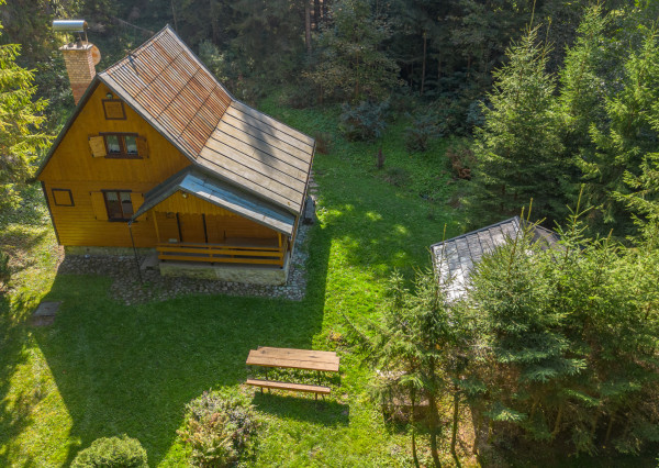 Drevenica uprostred lesa – pokoj v Liptovskom Jáne