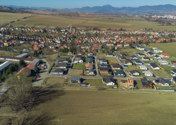 Pozemok s výhľadom na hory – cena len 120 €/m², Liptovský Mikuláš