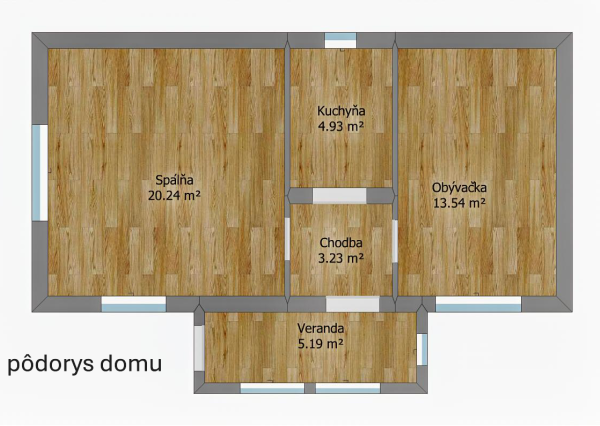 Tradičná drevenica v Liptovskej Kokave - na predaj
