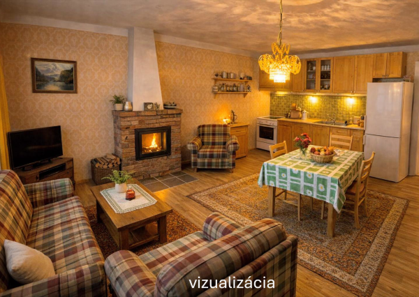 Tradičná drevenica v Liptovskej Kokave - na predaj