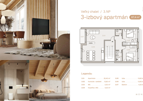 Montis Chalets Lúčky