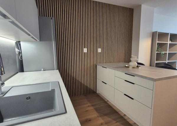 Dvojizbový kompletne zariadený byt v novostavbe v L.Hrádku