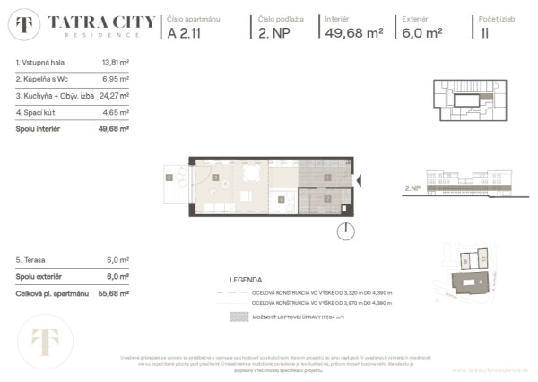Štýlový loft na predaj - Liptovský Mikuláš