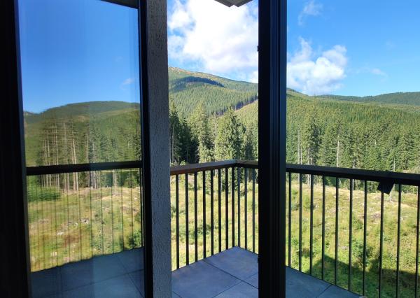 2 izbový apartmán s garážou a výhľadom na Vrbické pleso - Jasná