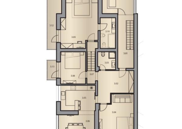 Na predaj exkluzívny penthouse v Demänovej