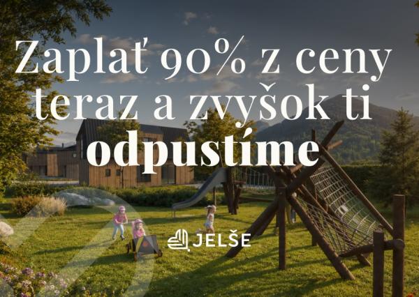 JELŠE Lazisko | Rekreačné domy s kompletným servisom