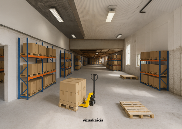 Na predaj výrobný a skladový objekt (1 150 m²), Lisková