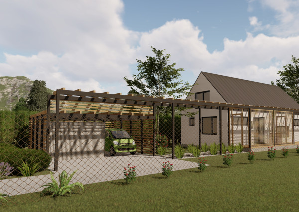 ZNÍŽENÁ CENA | 2 152 m² pozemok + hrubá stavba v obci Žiar