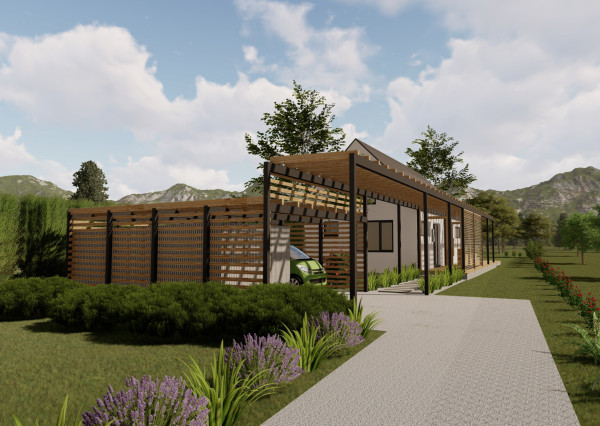 ZNÍŽENÁ CENA | 2 152 m² pozemok + hrubá stavba v obci Žiar