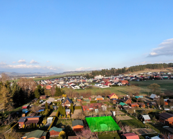 Na predaj upravená záhrada s elektrinou – Štiavnička