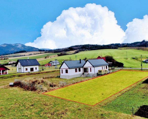 Stavebný pozemok na Liptove, 969 m2