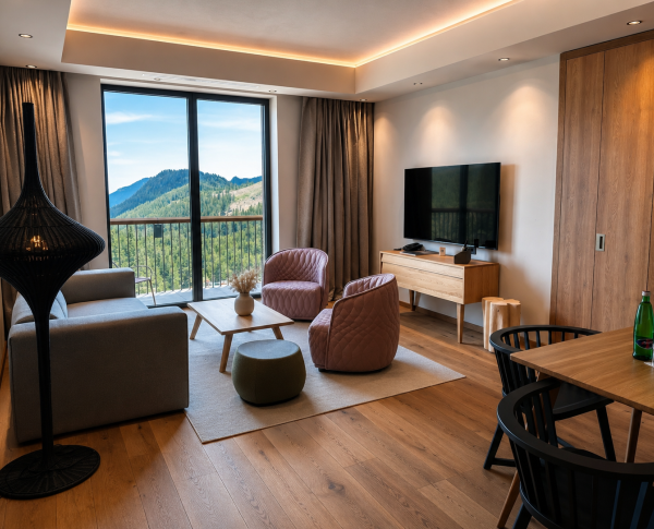 Horský luxus - 2-izbový apartmán v hoteli Damian Jasná priamo pri zjazdovke