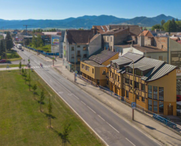 Investičný objekt v centre Ružomberka (Penzión + Reštaurácia)