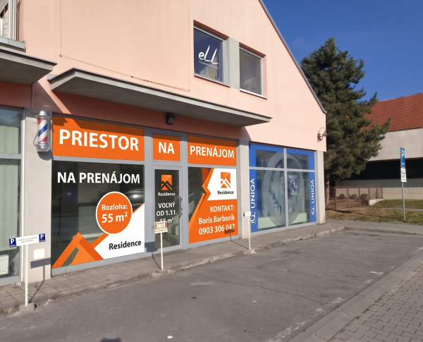 Commercial space for rent, 55 m2, L. Mikuláš center